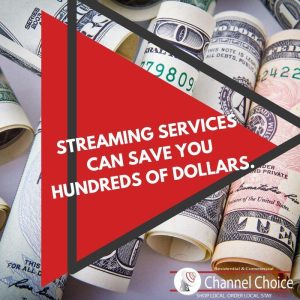 streaming services save money