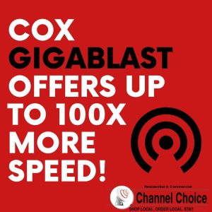 Cox Gigablast  What's New In Cox Communications  Channel Choice